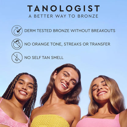 Face and Body Self Tan Drops, Medium - Bronzing Drops - Illuminating Self Tanning Drops, Natural Ingredients & Vegan - 1.01 Fl Oz