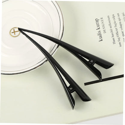 8Pcs Large Horn Clip Alligator Hair Clip Partition Hair Clips Hair Styling Clips Seamless Hair Clip Hair Locating Clip Metal Hair Clips Hair Separate Clips Hair Section Clip